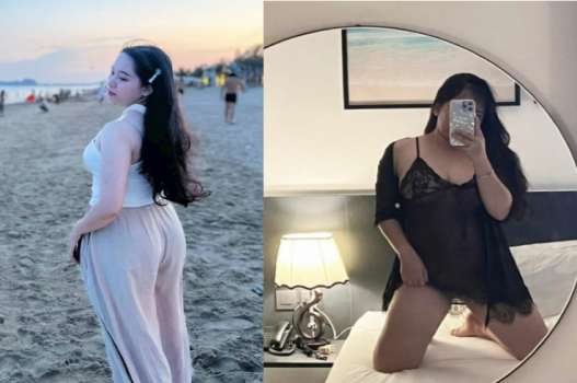 Cho em múp đi biển được lắc em sung sướng